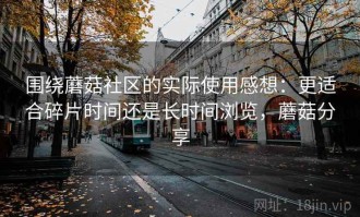 围绕蘑菇社区的实际使用感想：更适合碎片时间还是长时间浏览，蘑菇分享