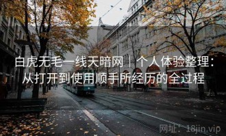 白虎无毛一线天暗网｜个人体验整理：从打开到使用顺手所经历的全过程