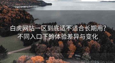 白虎网站一区到底适不适合长期用？不同入口下的体验差异与变化