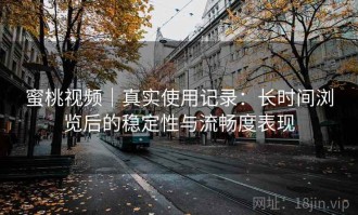 蜜桃视频｜真实使用记录：长时间浏览后的稳定性与流畅度表现