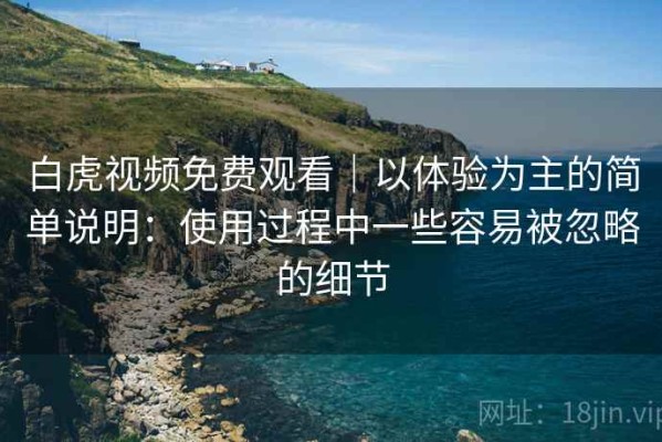 白虎视频免费观看｜以体验为主的简单说明：使用过程中一些容易被忽略的细节