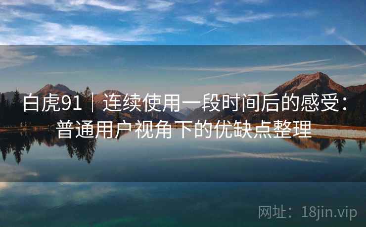 白虎91｜连续使用一段时间后的感受：普通用户视角下的优缺点整理