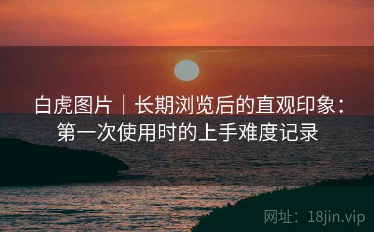 白虎图片｜长期浏览后的直观印象：第一次使用时的上手难度记录